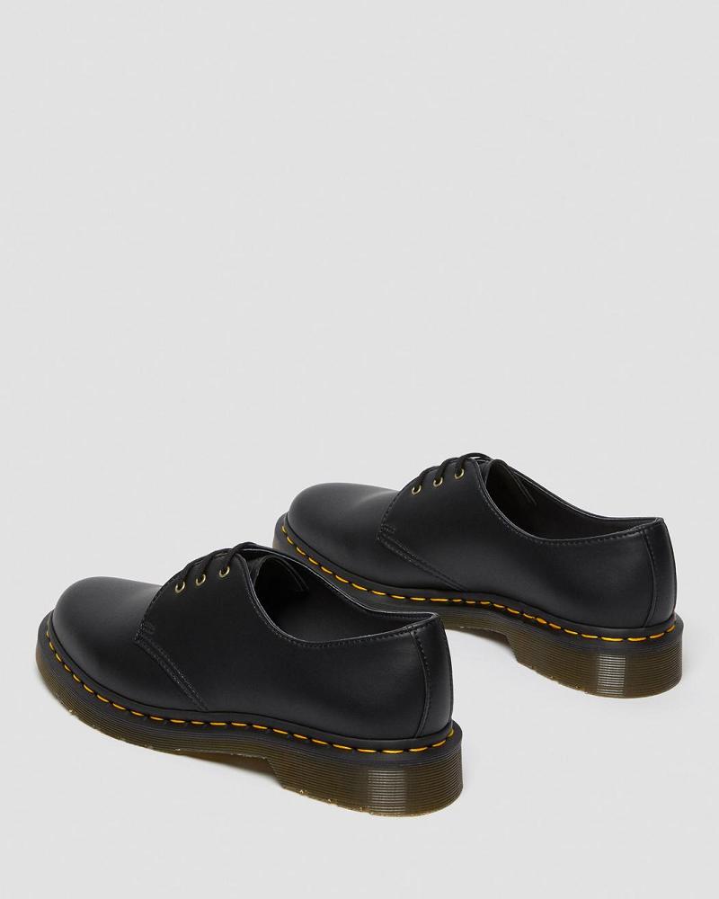 Black Men's Dr Martens Vegan 1461 Felix Oxfords Shoes | CA 618LIS